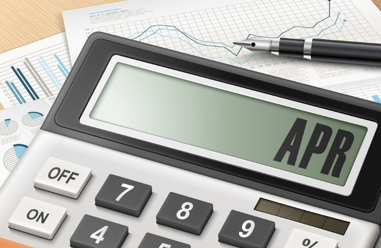 APR calculations for auto loans at our dealership
